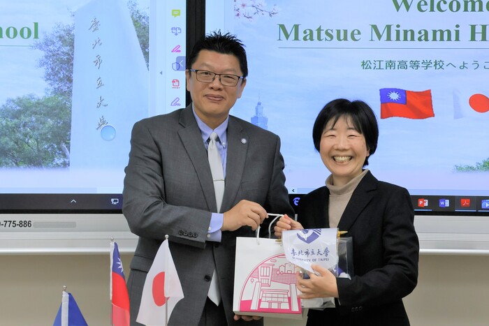 【國際交流】臺北市立大學 X 日本松江南高等學校圖片