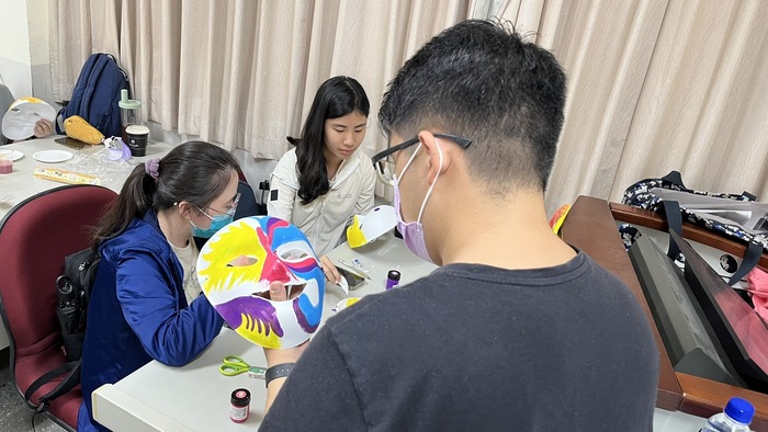 ▼2023.11.9 112-1 Cultural Experience Series 4 -  The Philippines Masskara Festival Mask DIYImage