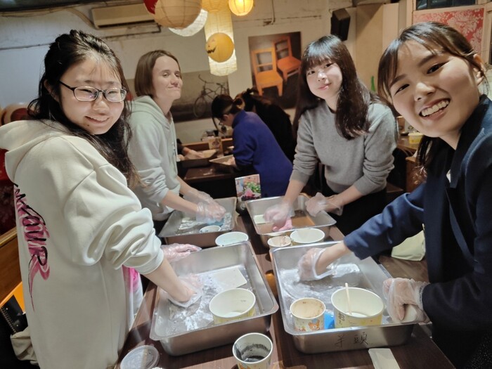 ▼2023.12.19 112-1 Chinese Language Course For Foreigners Series 15- Winter Solstice Reunion - Rainbow Dumplings DIYImage