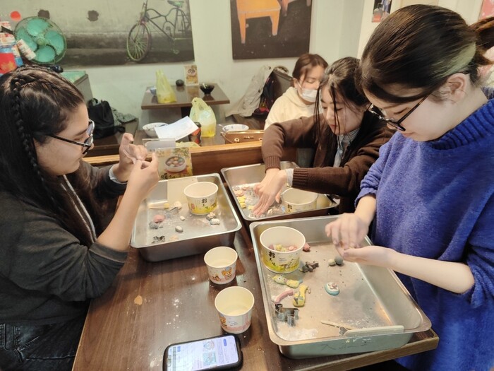 ▼2023.12.19 112-1 Chinese Language Course For Foreigners Series 15- Winter Solstice Reunion - Rainbow Dumplings DIYImage