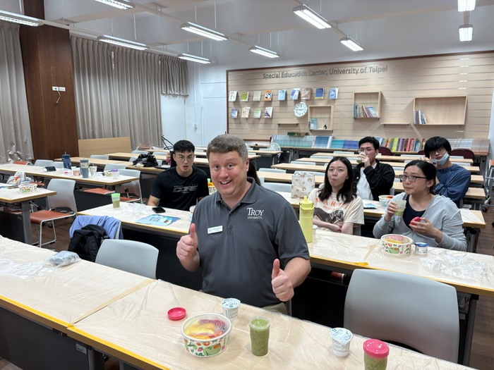 【國際交流】臺北市立大學 X 美國特洛伊大學圖片