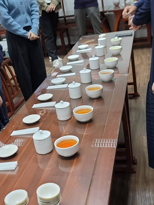 ▼2023.12.05 112-1 Chinese Language Course For Foreigners Series 13- Tasting the Chinese Tea Ceremony - Tea Art LessonImage
