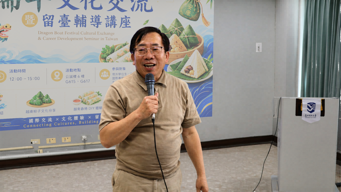 徐榮崇國際長向境外學生致上關懷圖片