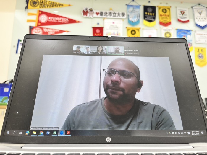 【國際交流】臺北市立大學 X 日本廣島大學 線上會議圖片